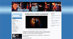 Desktop Screenshot of davido.no